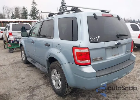 2009 Ford Escape Hybrid z USA, uszkodzony, nr VIN 1FMCU49359KA89423
